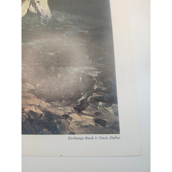 Print A Navajo Madonna & Voices of the Night Frank Tenney Johnson Art 13x10 - Picture 10 of 12